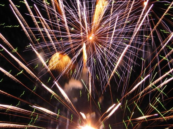 Feuerwerk von SiLight für Augsburg