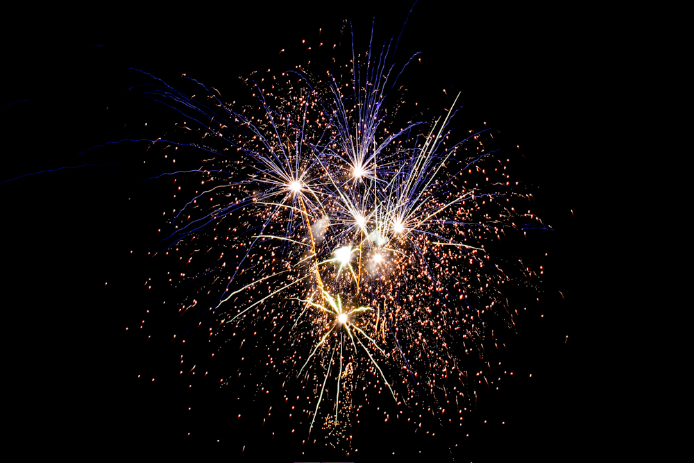 Feuerwerk in Augsburg