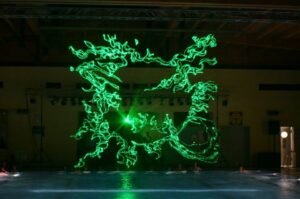 Unsere Lasershow für Landshut